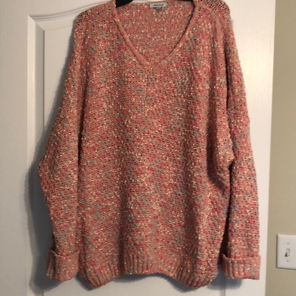 White Birch Confetti Sweater